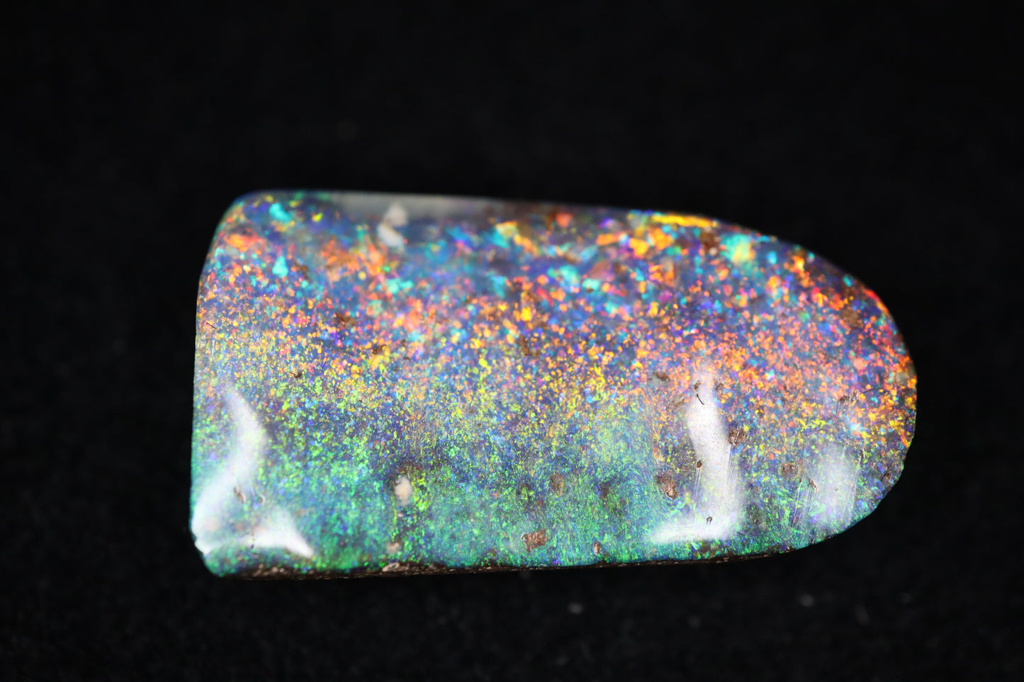 Boulder Opal OA2023 11,55 ct. Rainbow Fire